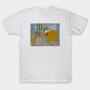 "The Bedroom" by Van Gogh T-Shirt